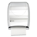 Towel Dispensers | San Jamar T1370SS Tear-N-Dry 16.75 in. x 10 in. x 12.5 in. Touchless Roll Towel Dispenser - Silver image number 1