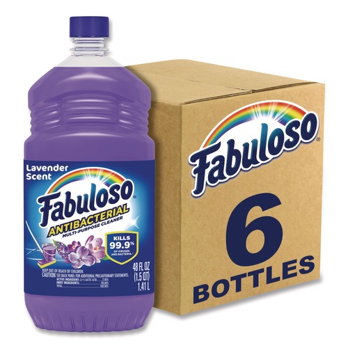 All Purpose Cleaners & Degreasers | Colgate-Palmolive Co. MX07172A 48 oz. Bottle Antibacterial Multi-Purpose Cleaner - Lavender Scent (6/Carton) image number 0