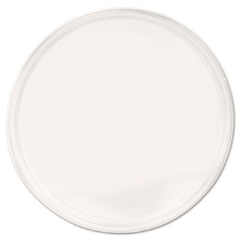 FOOD CONTAINERS AND LIDS | Fabri-Kal 000000000009505466 PolyPro Microwavable Plastic Deli Container Lids - Clear (500/Carton)