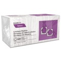 Luncheon Napkins | Cascades PRO N020 12 in. x 12 in. 1 Ply Select Luncheon Napkins - White (6000/Carton) image number 2