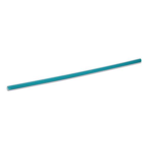 Straws/Stems/Sticks | phade 511178 7.75 in. Marine Biodegradable PHA Wrapped Straws - Ocean Blue (3750/Carton) image number 0