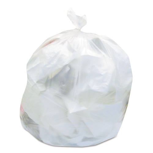 Low-Density Trash Bags | AccuFit H8053PK RC1 40 in. x 53 in. 55 gal. 1.3 mil Linear Low Density Can Liners with AccuFit Sizing - Black (50/Box) image number 0