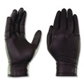 Janitorial Disposable & Single Use Gloves | Ammex GWBEN48100 6 mil Powder-Free Nitrile Exam Gloves - X-Large, Black (1000/Carton) image number 3