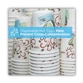 Cups | Dixie 5342COMBO600 PerfecTouch 12 oz. Paper Hot Cups and Lids Combo - Multicolor (50/Pack, 6 Packs/Carton) image number 6