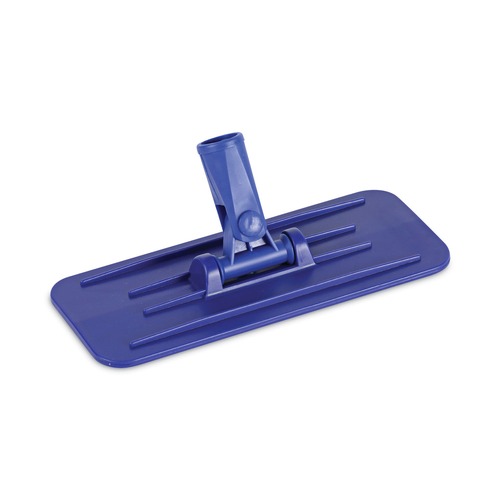 Scouring Pads & Sticks | Boardwalk BWK00405EA 4 in. x 9 in. Plastic Swivel Pad Holder - Blue image number 0