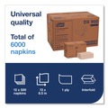 Dispenser Napkins | Tork DX900 1-Ply Bag-Pack 13 in. x 8.5 in. Xpressnap Interfold Dispenser Napkins - White (6000/Carton) image number 9