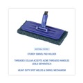 Scouring Pads & Sticks | Boardwalk BWK00405EA 4 in. x 9 in. Plastic Swivel Pad Holder - Blue image number 5