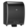 Towel Dispensers | Tork 772828 12.32 in. x 9.32 in. x 15.95 in. Mechanical Hand Towel Roll Dispenser for H80 System - Black image number 2