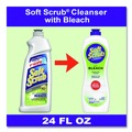 All Purpose Cleaners & Degreasers | Soft Scrub 23400 07222 Cleanser with Bleach, 24 oz Bottle, 8/Carton image number 2