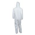 Cleaning Cloths & Wipes | Ansell KCC 44326 A40 Elastic-Cuff Ankle Hooded Coveralls - Triple Extra Large, White (25/Carton) image number 2
