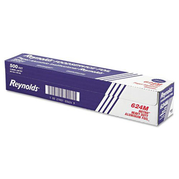  | Reynolds Wrap 624M Metro 18 in. x 500 ft. Heavy Duty Gauge Aluminum Foil Roll (1/Carton)