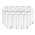 Low-Density Trash Bags | Boardwalk H6036MWKR01 30 in. x 36 in. 30 gal. 0.5 mil Perforated Roll Low-Density Waste Can Liners - White (200/Carton) image number 3