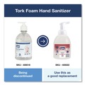 Hand Sanitizers | Tork 400022 18 oz. Pump Bottle Unscented Alcohol Foam Hand Sanitizer (6/Carton) image number 4