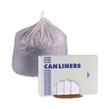 Low-Density Trash Bags | Boardwalk H7658EWK 38 in. x 58 in. 60 gal. 0.7 mil Linear Low Density Industrial Can Liners - White (100/Carton) image number 2