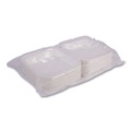Food Containers & Lids | Eco-Products EP-HC91NFA Vanguard 9 in. x 9 in. x 3 in. 1-Compartment Renewable and Compostable Sugarcane Clamshells - White (200/Carton) image number 3