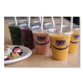 Cups | Eco-Products EP-CR9 1000/Carton 9 oz. BlueStripe 25% Recycled Content Cold Cups - Clear/Blue image number 3