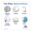 Cleaning Cloths & Wipes | Clorox Healthcare 31757 6.75 in. x 8 in. 1-Ply VersaSure Cleaner Disinfectant Wipes - Fragranced White (6/Carton) image number 8