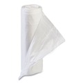 Low-Density Trash Bags | Inteplast Group SLW3858SPNS 38 in. x 58 in. 1.15 mil 60 gal Interleaved Roll Low-Density Commercial Can Liners - Clear (20 Bags/Roll, 5 Rolls/Carton) image number 3