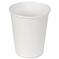 Cups | Dixie 2340W 10 oz. Paper Hot Cups - White (1000/Carton) image number 2