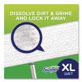 Floor Dusters & Accessories | Swiffer 74471 16.5 x 9 Max/XL Wet Refill Cloths - White (6/Carton) image number 4
