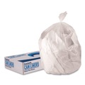 High-Density Trash Bags | Boardwalk Z8048WNKR01 40 in. x 48 in. 45 gal. 22 mic High-Density Can Liners - Natural (150/Carton) image number 3
