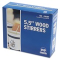 Straws/Stems/Sticks | AmerCareRoyal R810 5.5 in. Wood Coffee Stirrers (10000/Carton) image number 8