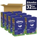 Facial Tissues | Kleenex 54316 Ultra Soft 3-Ply Facial Tissue - White (8/Carton) image number 2