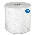 Perforated Roll & Hand Towels | Scott 25703 1-Ply 1150 ft. Pro Hard Roll Paper Towels with Elevated Scott Design for Scott Pro Dispenser - Gray Core Only (6/Carton) image number 0