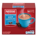 Cocoa | Nestle 12240821 0.28 oz Hot Cocoa Mix Packet - Rich Chocolate (180/Carton) image number 1