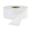 Toilet Tissues | Boardwalk B6111 3-1/2 in. x 2000 ft. JRT Jr. 1-Ply Bath Tissue - Jumbo, White (12/Carton) image number 1