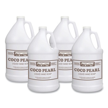 PRODUCTS | Fresquito KES COCOPEARL 128 oz. Coco Pearl Liquid Hand Soap - Coconut Scent (4/Carton)