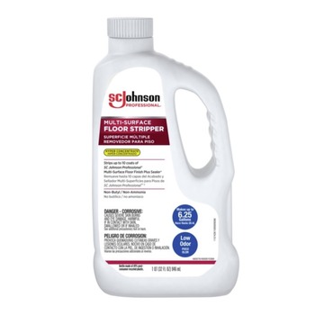 FLOOR STRIPPERS | SC Johnson 680078 32 oz. Bottle Hyper Concentrate Floor Stripper - Fresh Scent (6/Carton)