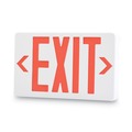 Business & Erasable-Surface Signage | Tatco 07230 12.25 in. x 2.5 in. x 8.75 in. Polycarbonate LED Exit Sign - White image number 0