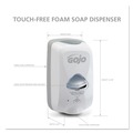 Soap Dispensers | GOJO Industries 2740-12 4.1 in. x 6 x 10.6 in. 1200 mL TFX Touch-Free Automatic Foam Soap Dispenser - Gray image number 2