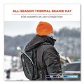 Head & Face Protection | Ergodyne 16812 N-Ferno 6812 One Size Fits Most Rib Knit Beanie - Black image number 2