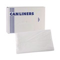 High-Density Trash Bags | Boardwalk Z8048VNK 40 in. x 48 in. 45 gal. 16 mic High Density Industrial Can Liners Flat Pack - Natural (200/Carton) image number 0