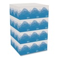 Facial Tissues | Georgia Pacific Professional 46200 Pacific Blue Select 2-Ply Cube Box Facial Tissue - White (36/Carton) image number 0