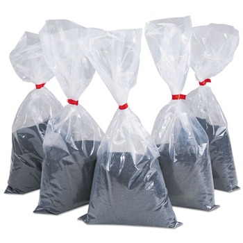 SMOKING RECEPTACLES | Rubbermaid Commercial FGB25 5 lbs. Sand for Urns - Black (5/Carton)