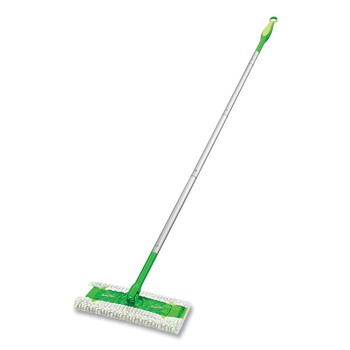  | Swiffer 09060CT 46 in. Sweeper Mop - Green/Silver/White (3/Carton)