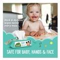 Hand Sanitizing Wipes | Seventh Generation 34219 7 in. x 7 in. Refill Free and Clear Baby Wipes - White Unscented (256/Pack) image number 3