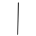 Straws/Stems/Sticks | Boardwalk BWKPPRSTRWBLIW 7.75 in. Wrapped Jumbo Paper Straws - Black (1280/Carton) image number 2