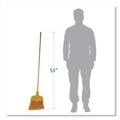 Brooms | Boardwalk BWK932AEA 53 in. Handle Angler Broom - Yellow image number 3