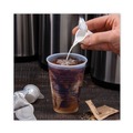 Cups | Dart Y10 10 oz. High-Impact Polystyrene Cold Cups - Translucent (25 Sleeves/Carton) image number 5