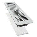 Air Vent & Register Products | Deflecto RFILT4/12 4 in. x 12 in. x 0.1 in. Electrostatic Register Filter - White (12/Pack) image number 4