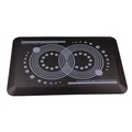 Floor Mats | Floortex FCA21624BK AFS-TEX 2000 16 in. x 24 in. Anti-Fatigue Mat - Midnight Black image number 0