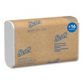 Perforated Roll & Hand Towels | Scott 37490 Essential 1-Ply 8 in. x 9.4 in. Multi-Fold Towels - White (16/Carton) image number 0