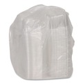 Bakery Boxes & Containers | Pactiv Corp. 000000000000002002 ClearView 6.75 x 4 x 4 2-Compartment Plastic Bakery Cupcake Container - Clear (100/Carton) image number 2