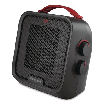 HEATERS | Honeywell HCE210B UberHeat 5 Ceramic Heater 4.5 x 4.5 x 8.86 Black