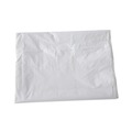Low-Density Trash Bags | Boardwalk H4823MWK 24 in. x 23 in. 10 gal. 0.5 mil Linear Low Density Industrial Can Liners - White (500/Carton) image number 1
