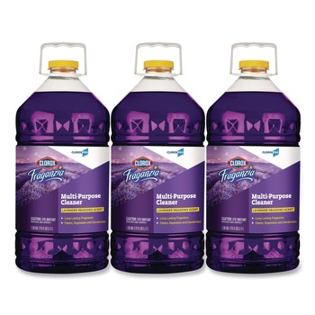 ALL PURPOSE CLEANERS AND DEGREASERS | Clorox 60614CT 175 oz. Bottle CloroxPro Fraganzia Multi-Purpose Cleaner - Lavender Meadows Scent (3/Carton)